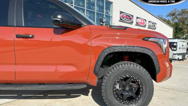 Orange Toyota Tundra