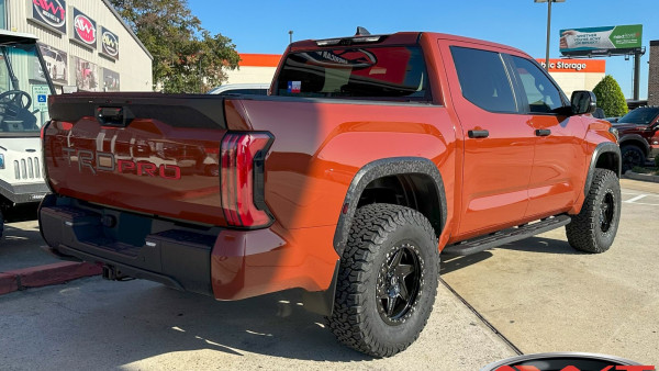 Orange Toyota Tundra