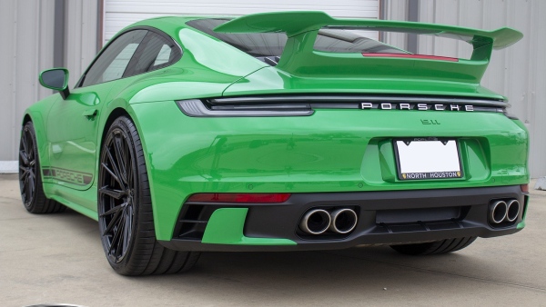 Python Green 2021 Porsche 911 Turbo