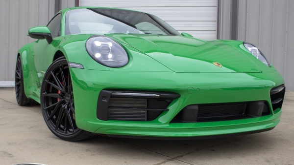 Python Green 2021 Porsche 911 Turbo