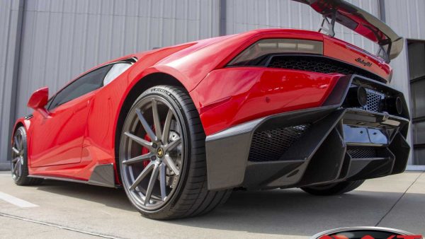 Red 2017 Lamborghini Huracan