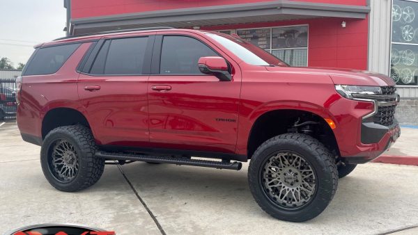 Red 2022 Chevrolet Tahoe