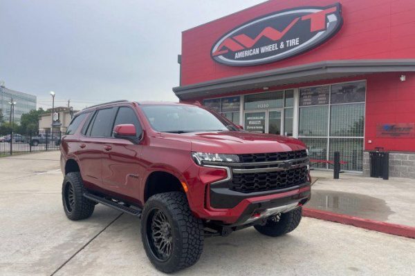 Red 2022 Chevrolet Tahoe