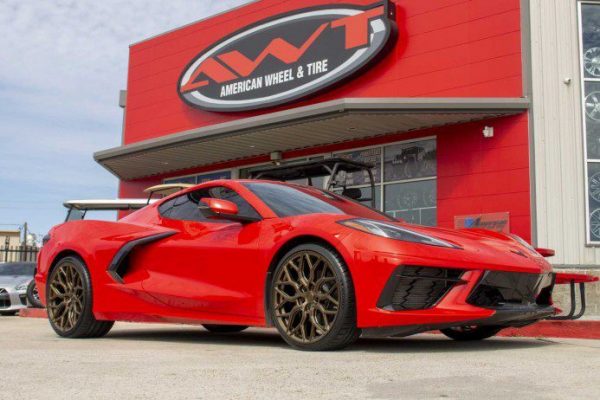 Red Chevrolet Corvette C8