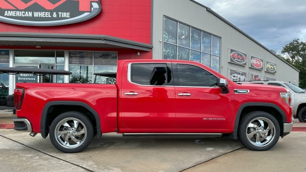 Red GMC Sierra 1500 Texas Edition