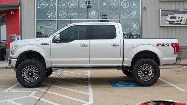 Silver 2016 Ford F150 FX4