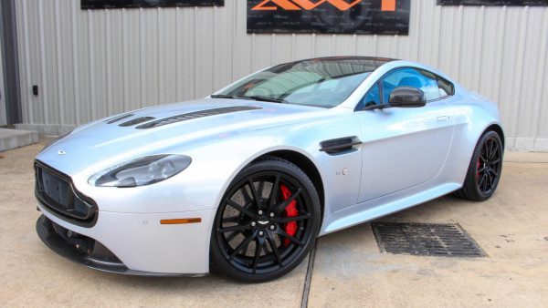 Silver 2017 Aston Martin V12 Vantage S