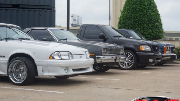 White 1990 Ford Mustang GT Convertible