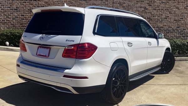 White 2014 Mercedes GL 450