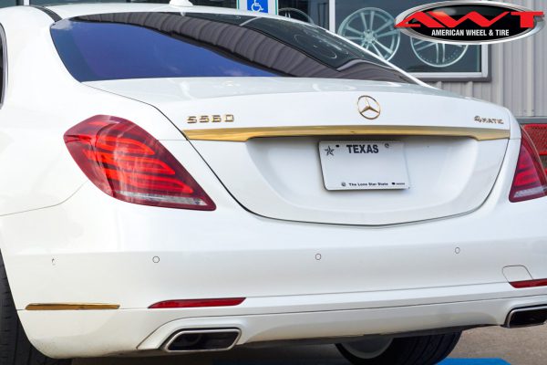 White 2015 Mercedes S550