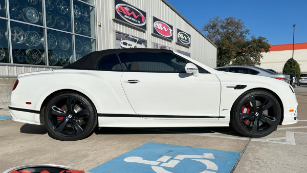 White 2016 Bentley Continental GTC