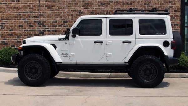 White 2018 Jeep Wrangler Unlimited JL Sahara