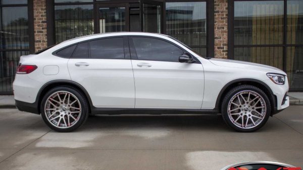 White 2022 Mercedes GLC Coupe