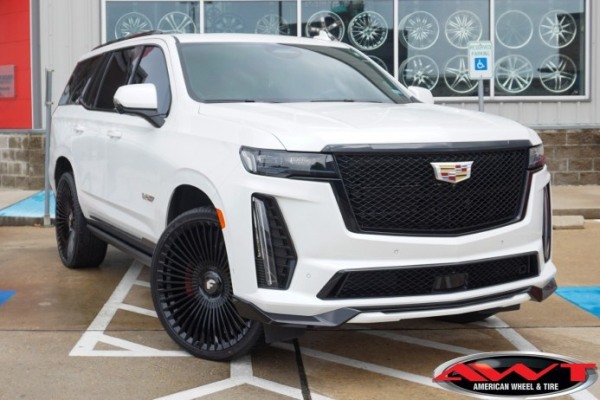 White 2023 Cadillac Escalade-V