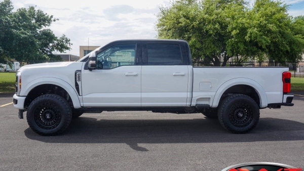 White 2024 Ford F250 Platinum