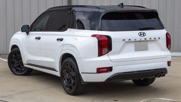 White Chrome Delete 2021 Hyundai Palisade