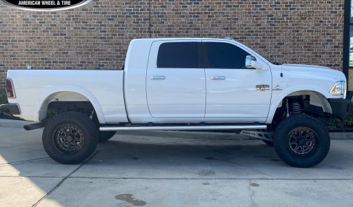 White Dodge Ram 2500