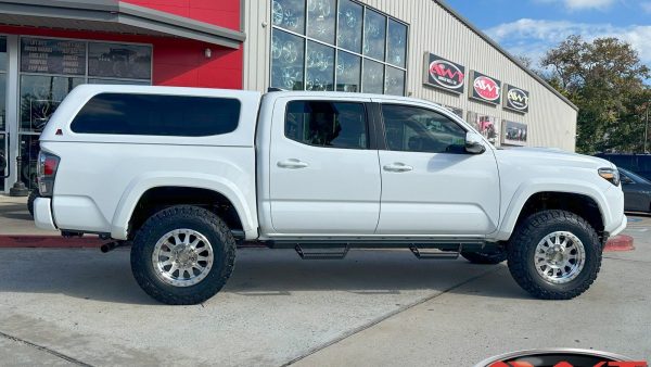 White Toyota Tacoma