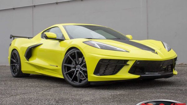 Yellow 2022 Chevrolet Corvette C8