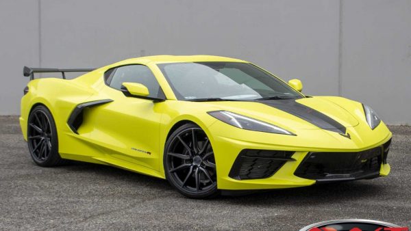 Yellow 2022 Chevrolet Corvette C8