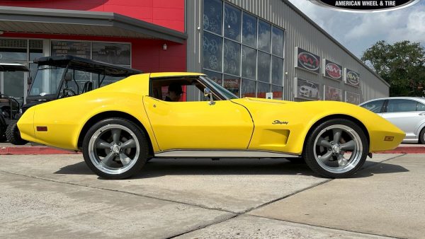 Yellow Chevrolet Corvette C3