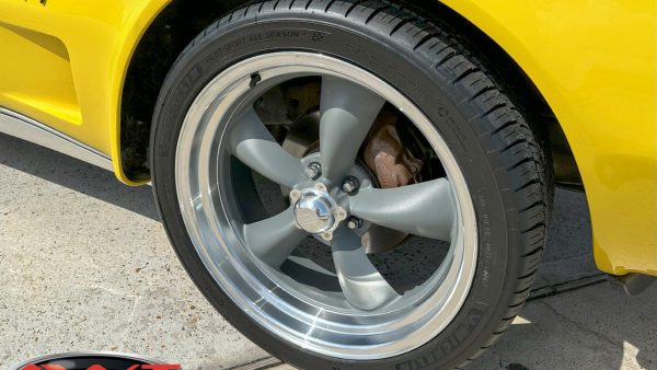 Yellow Chevrolet Corvette C3