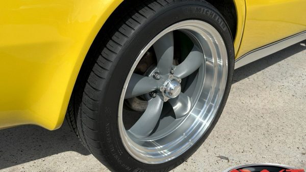 Yellow Chevrolet Corvette C3